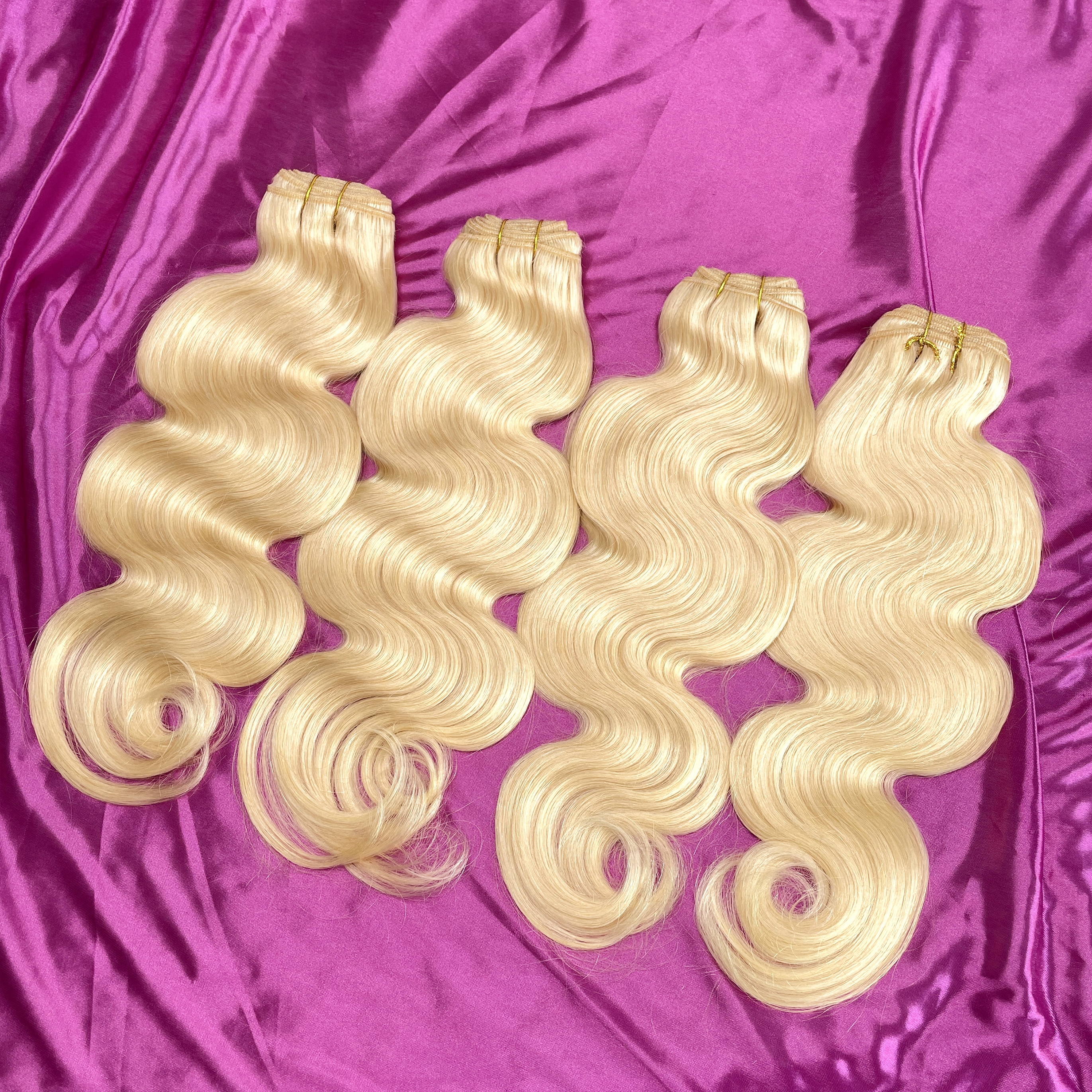 Dima 613 Blonde Color Body Wave Unprocessed Virgin Hair Bundle Extension