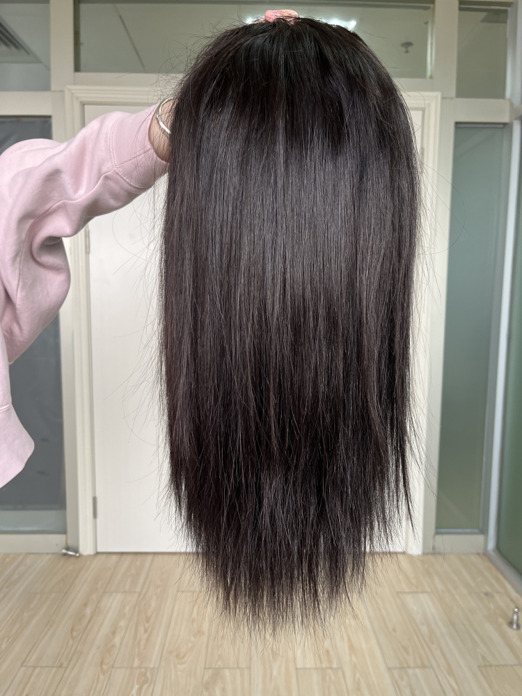 Dima Raw Straight Hair 5x5 HD Lace Closure Customize Wig 300% Density Full And Thick