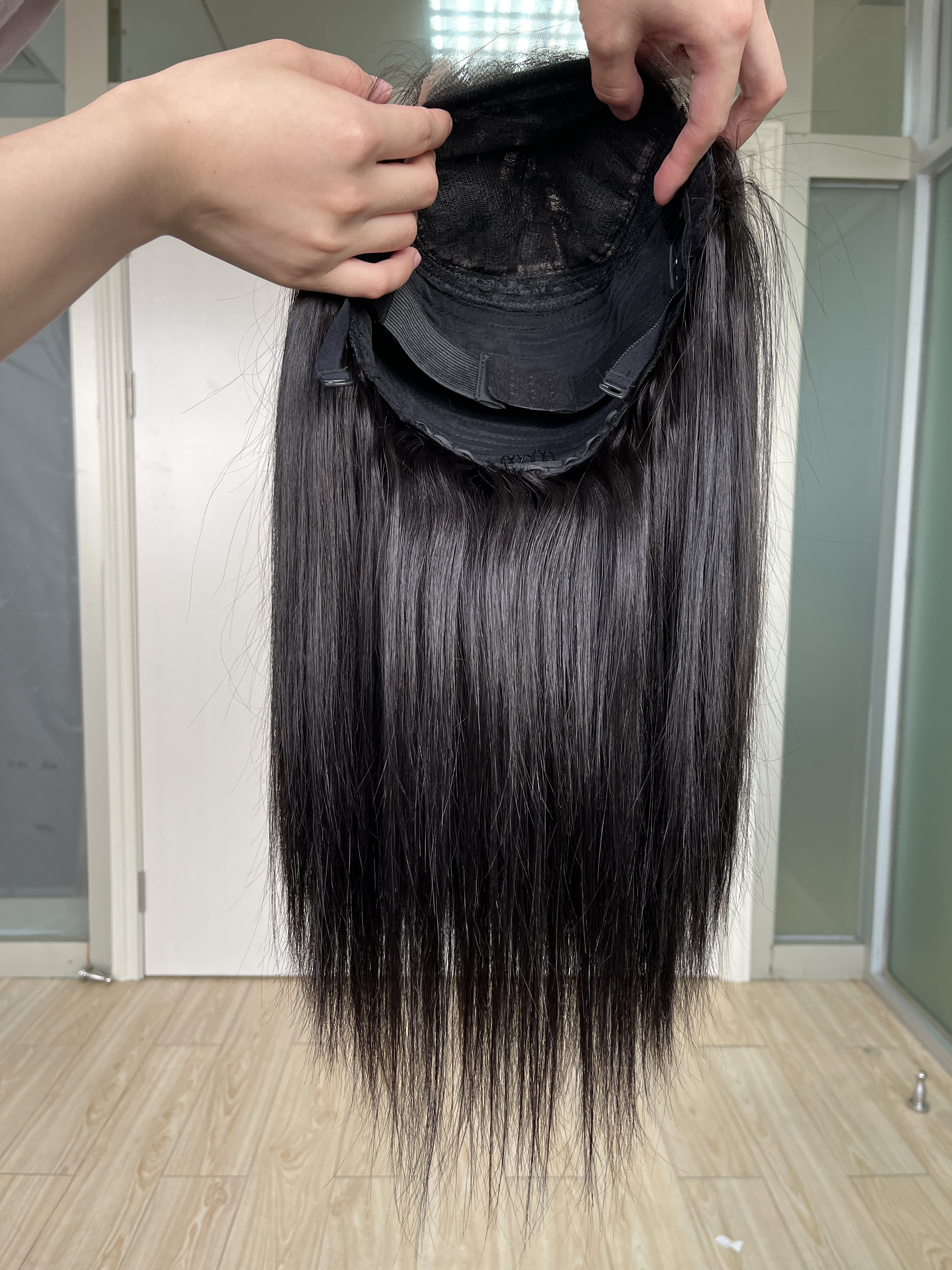 Dima Raw Straight Hair 5x5 HD Lace Closure Customize Wig 300% Density Full And Thick