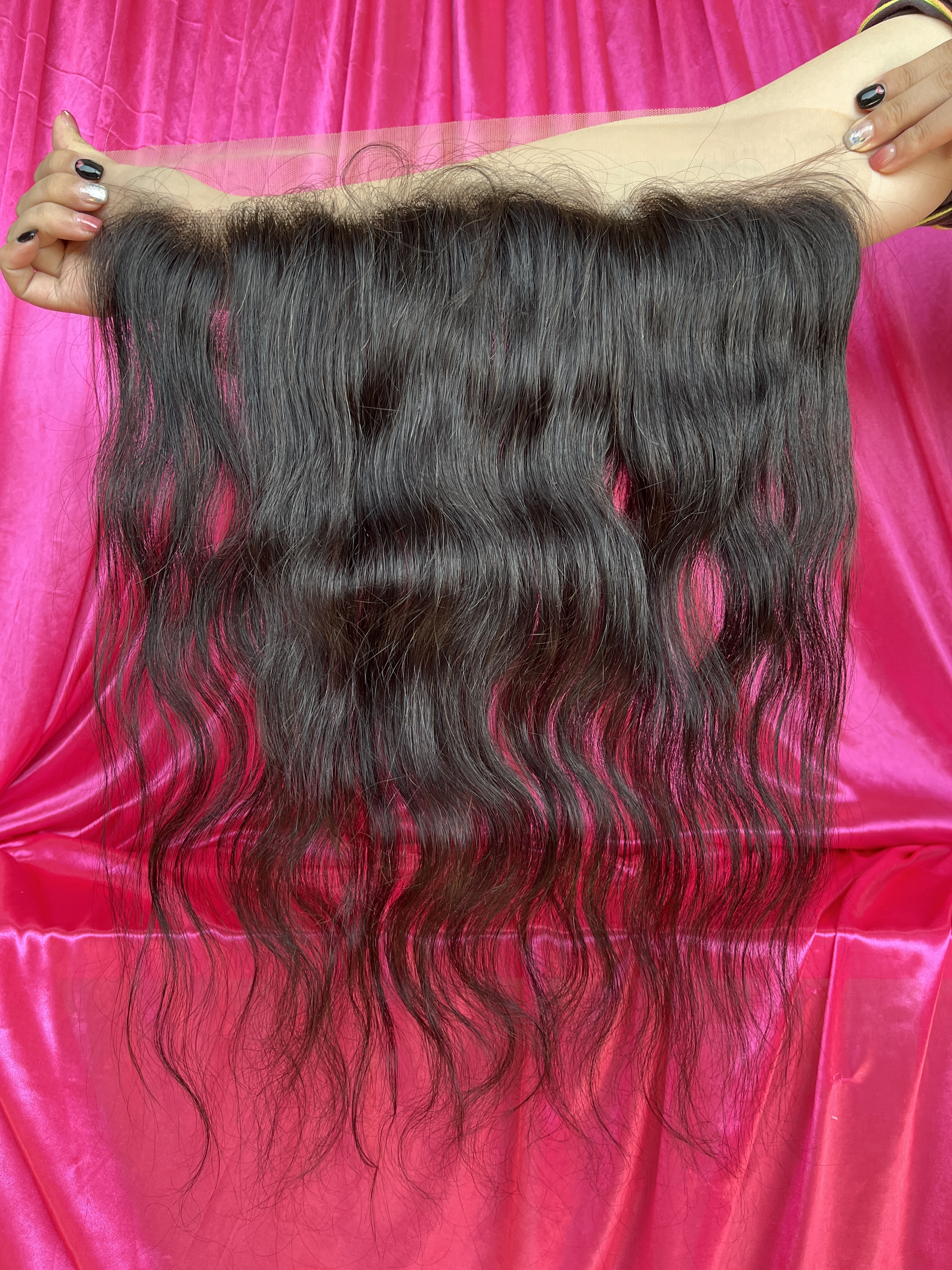 Dima Indian Wavy 13x4 HD Lace Frontal Unprocessed Raw Hair