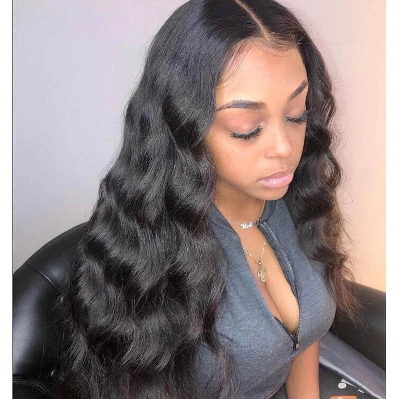Dima Raw Hair Indian Wavy 5x5 HD Lace Closure Customize Wig 300% Density