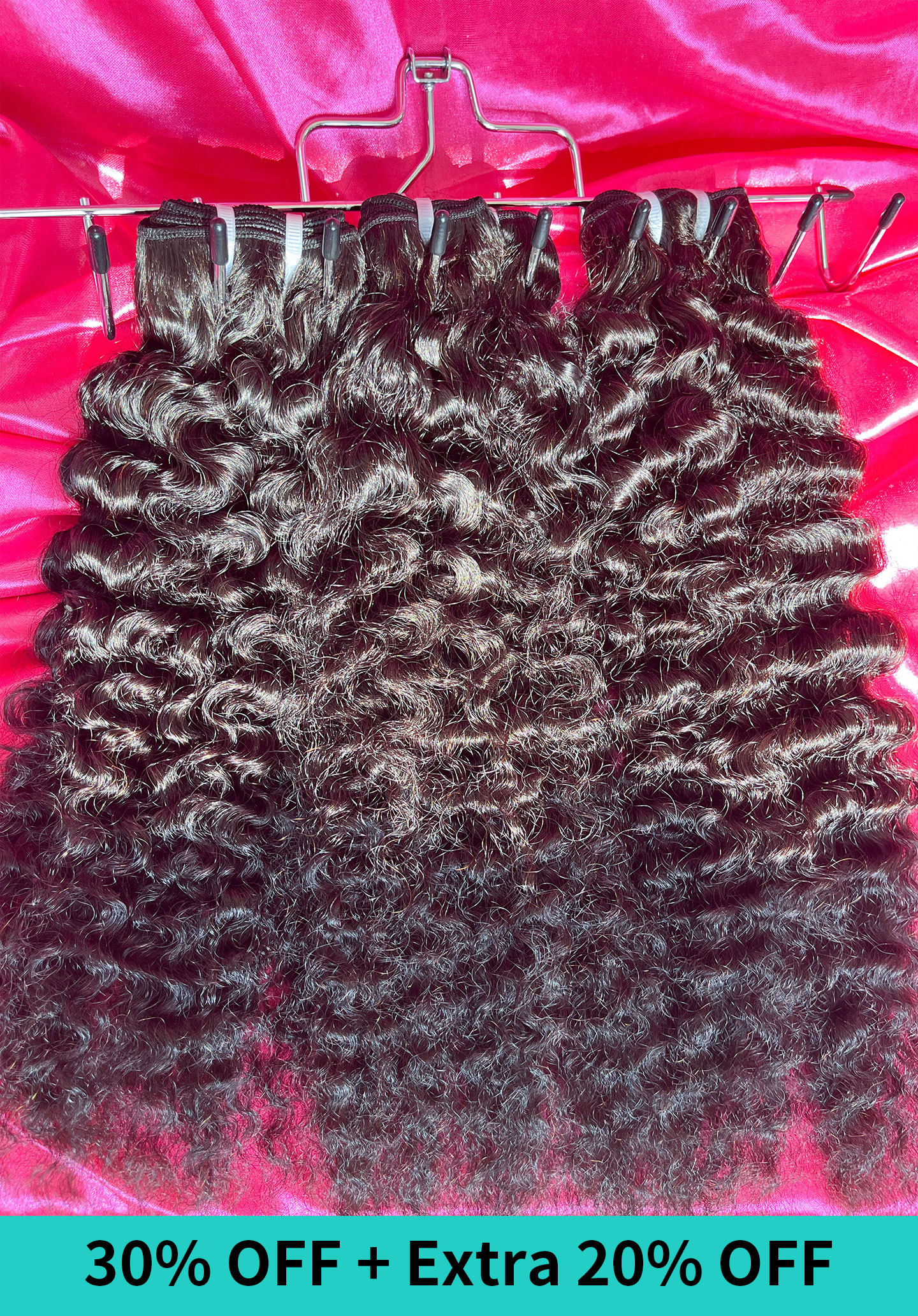Dima Indian Curly Single/3/4 Bundles Deals