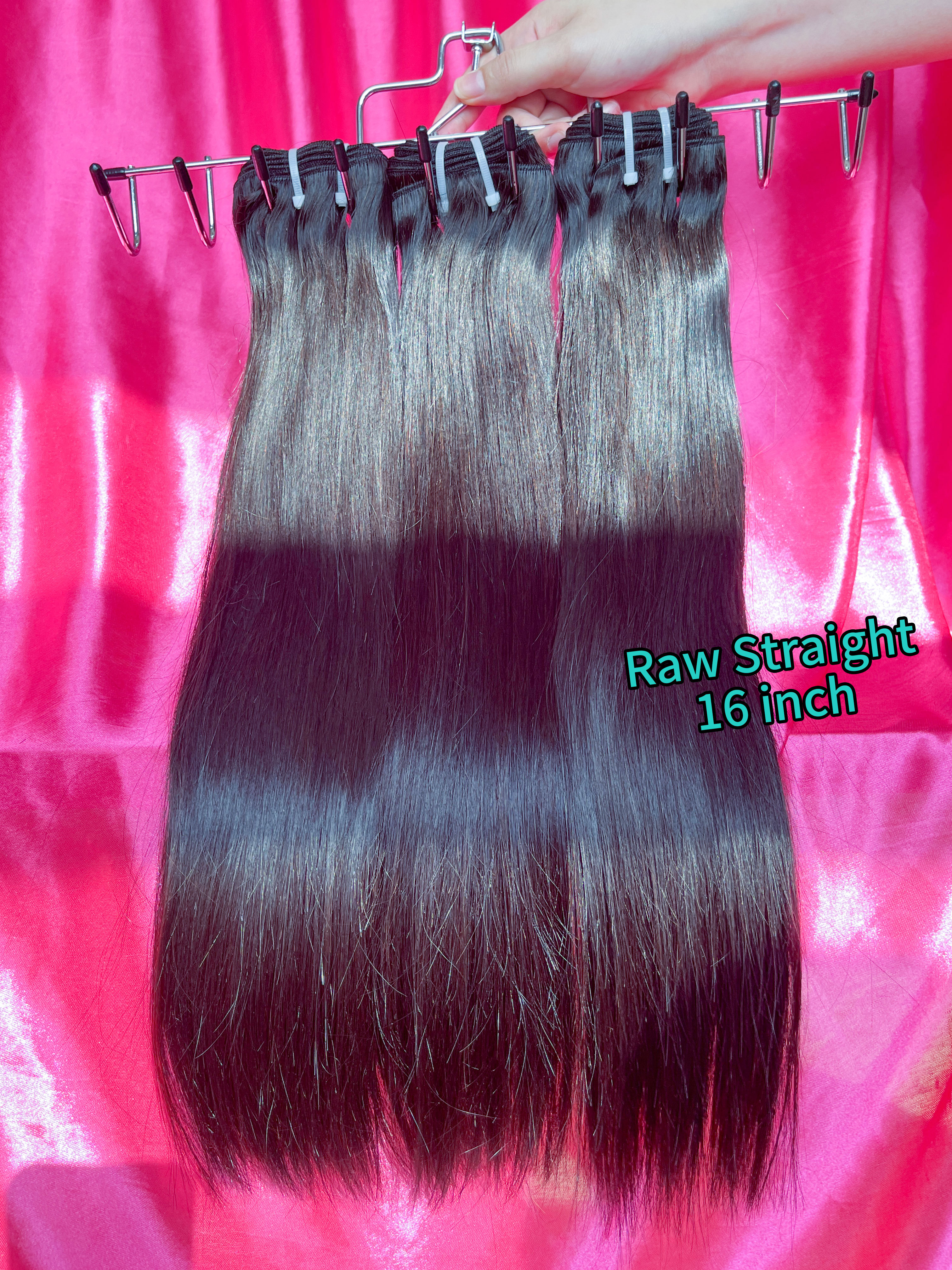 Dima Raw Straight Hair Bundles 3Pcs