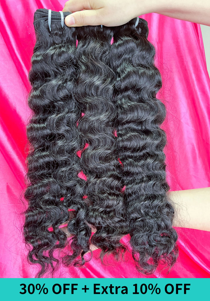 Dima Raw Burmese Curly Hair Bundle