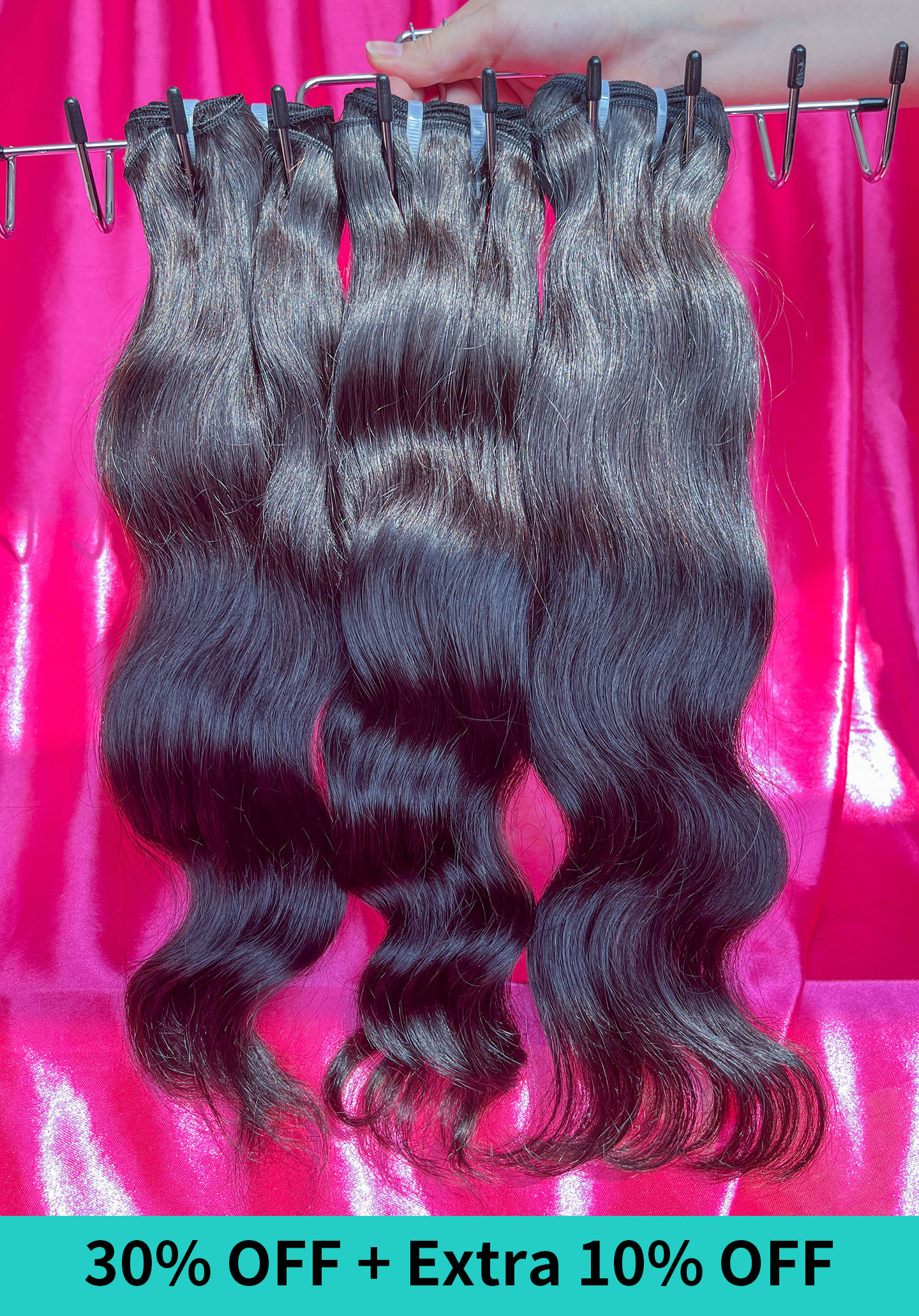 Dima Indian Wavy Single/3/4 Bundles Deals