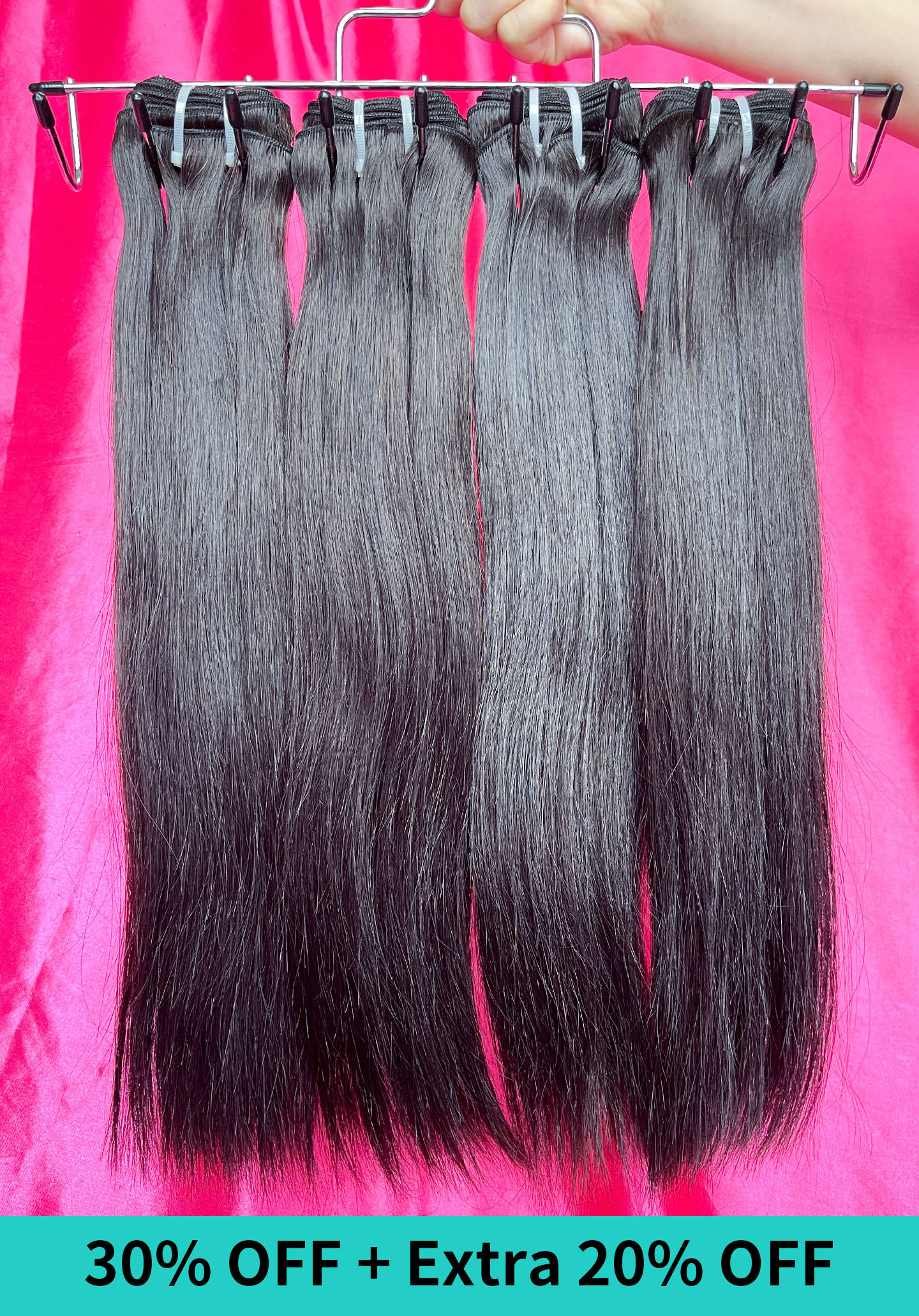 Dima Raw Straight Hair Bundles 3Pcs