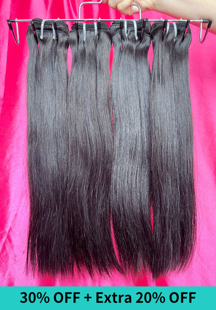 Dima Raw Straight Hair Bundles 3Pcs