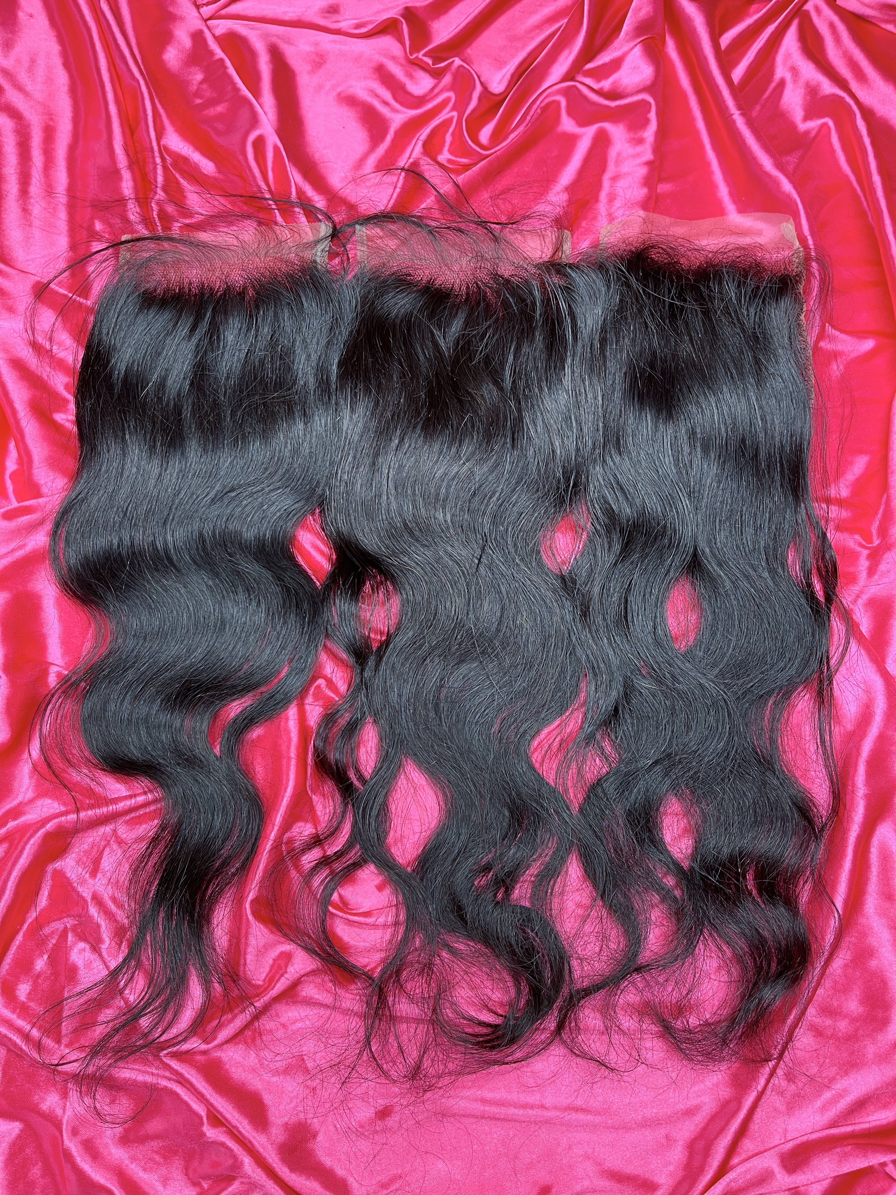 Dima 5x5 Raw Indian Wavy HD Lace Closure Sew In Hair Extensions