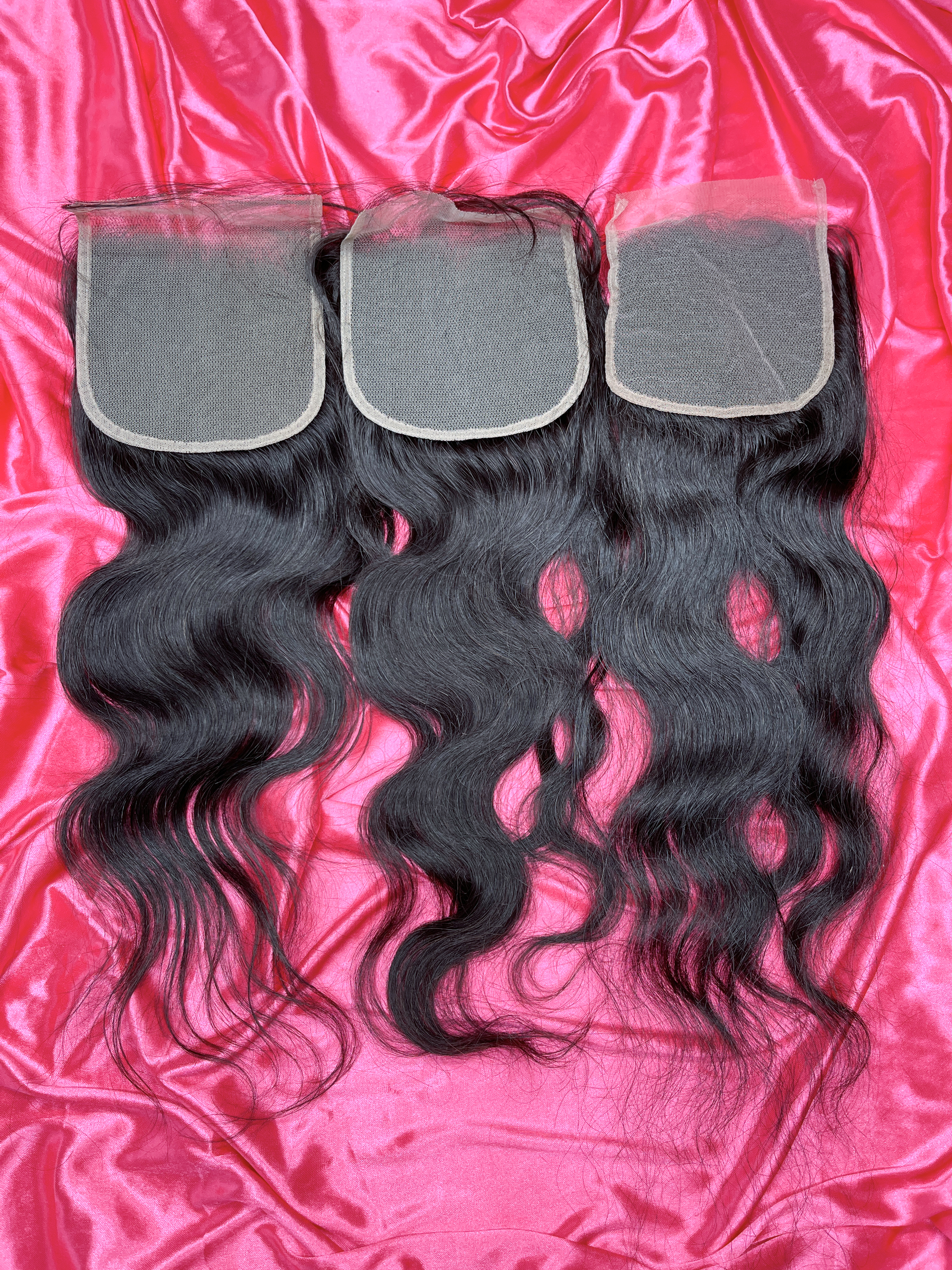 Dima 5x5 Raw Indian Wavy HD Lace Closure Sew In Hair Extensions