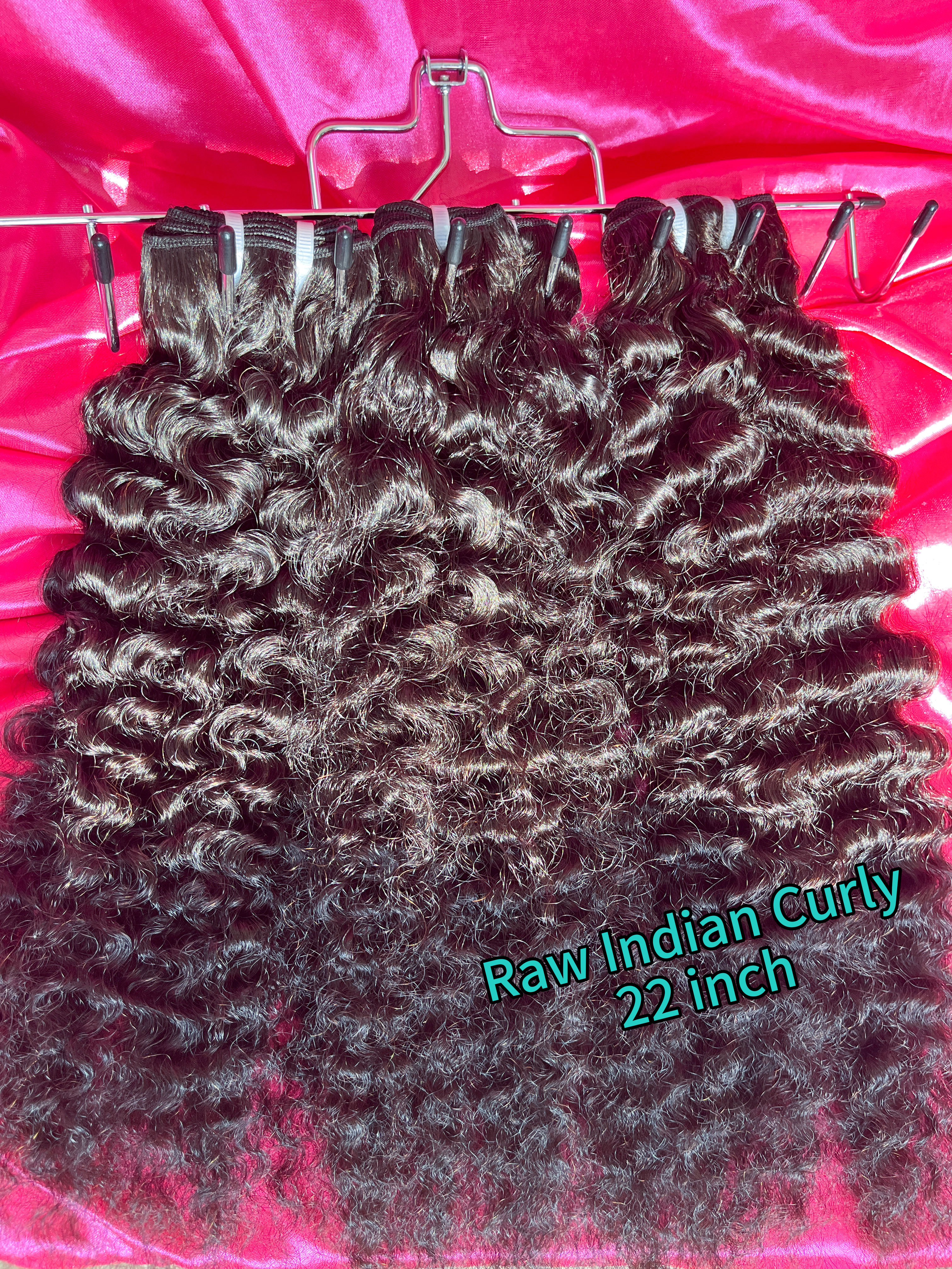 Dima Indian Curly 4 Bundles/Lot