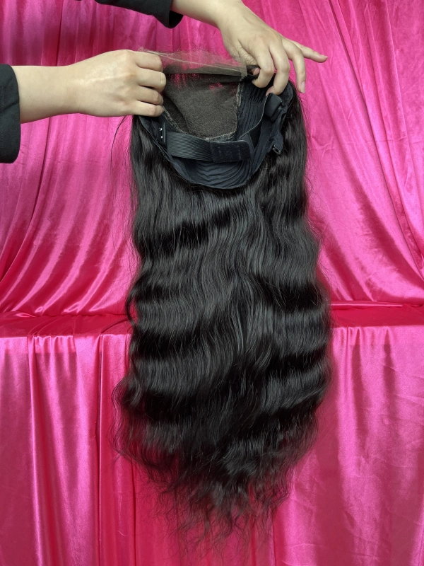 Southeast Asian Indian Wavy SEA Hair 4x4/5x5/6x6/13x4/13x6 HD And Transparent Wig