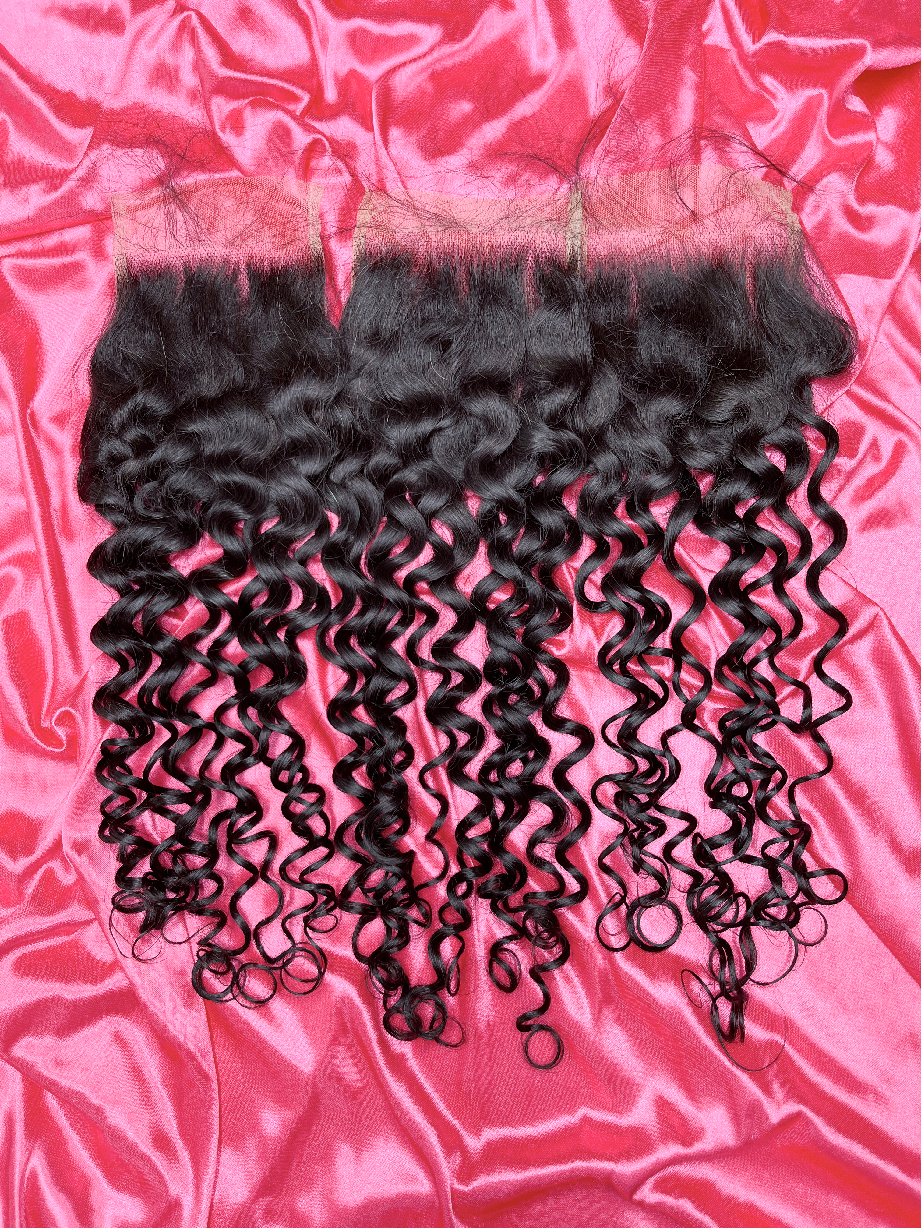 SEA Hair 15A Virgin Hair Water Wave 4x4/5x5/6x6/13x4/13x6 HD & Transparent Closure/Frontal