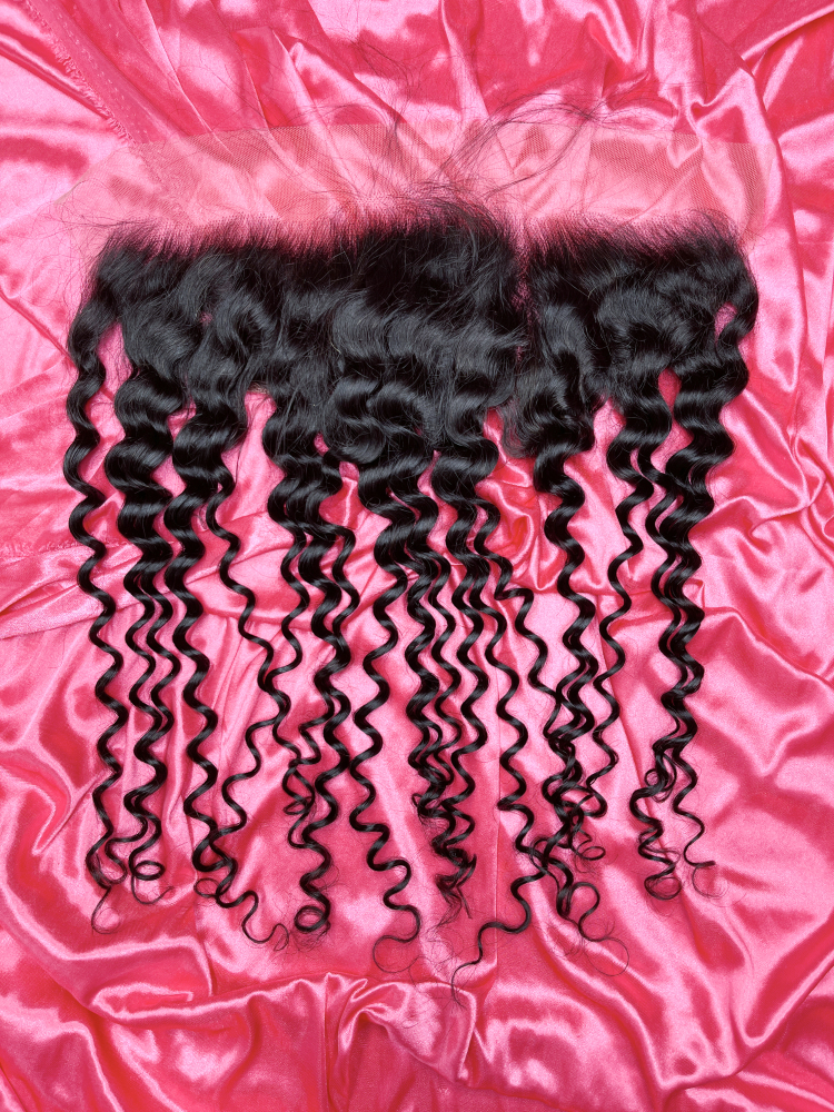 SEA Hair 15A Virgin Hair Deep Wave 4x4/5x5/6x6/13x4/13x6 HD & Transparent Closure/Frontal