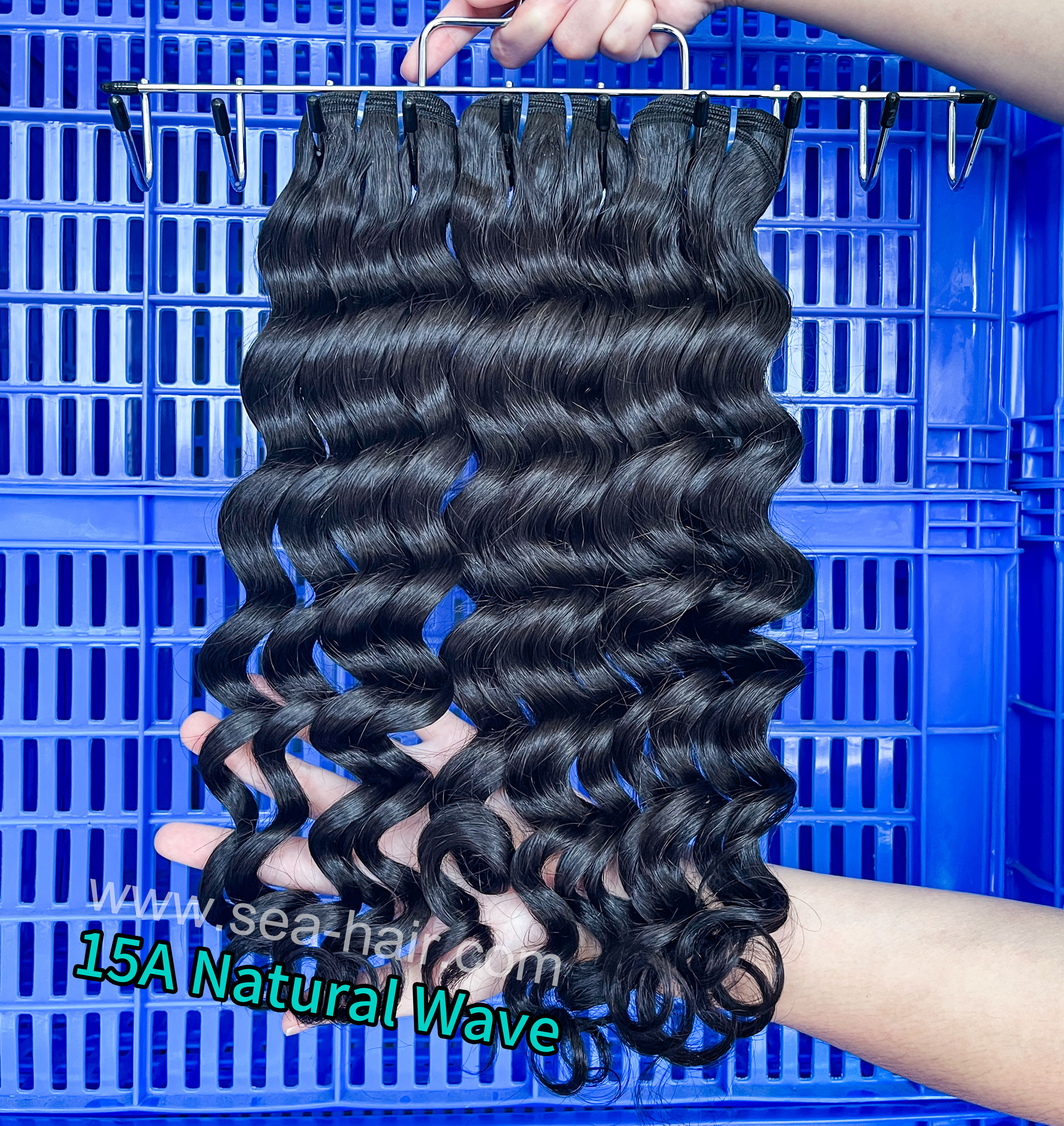 SEA Hair Natural Wave 15A Virgin Human Hair 1/3/4 Bundles Deal