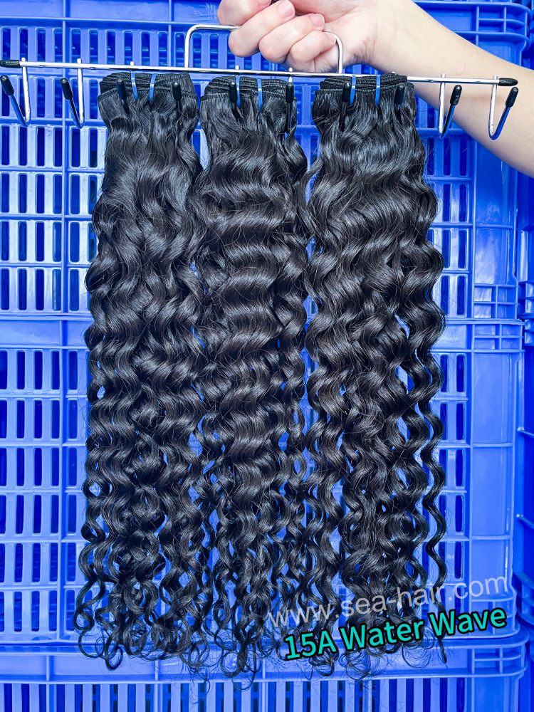 SEA Hair 15A Water Wave Virgin Human Hair 1/3/4 Bundles Deal
