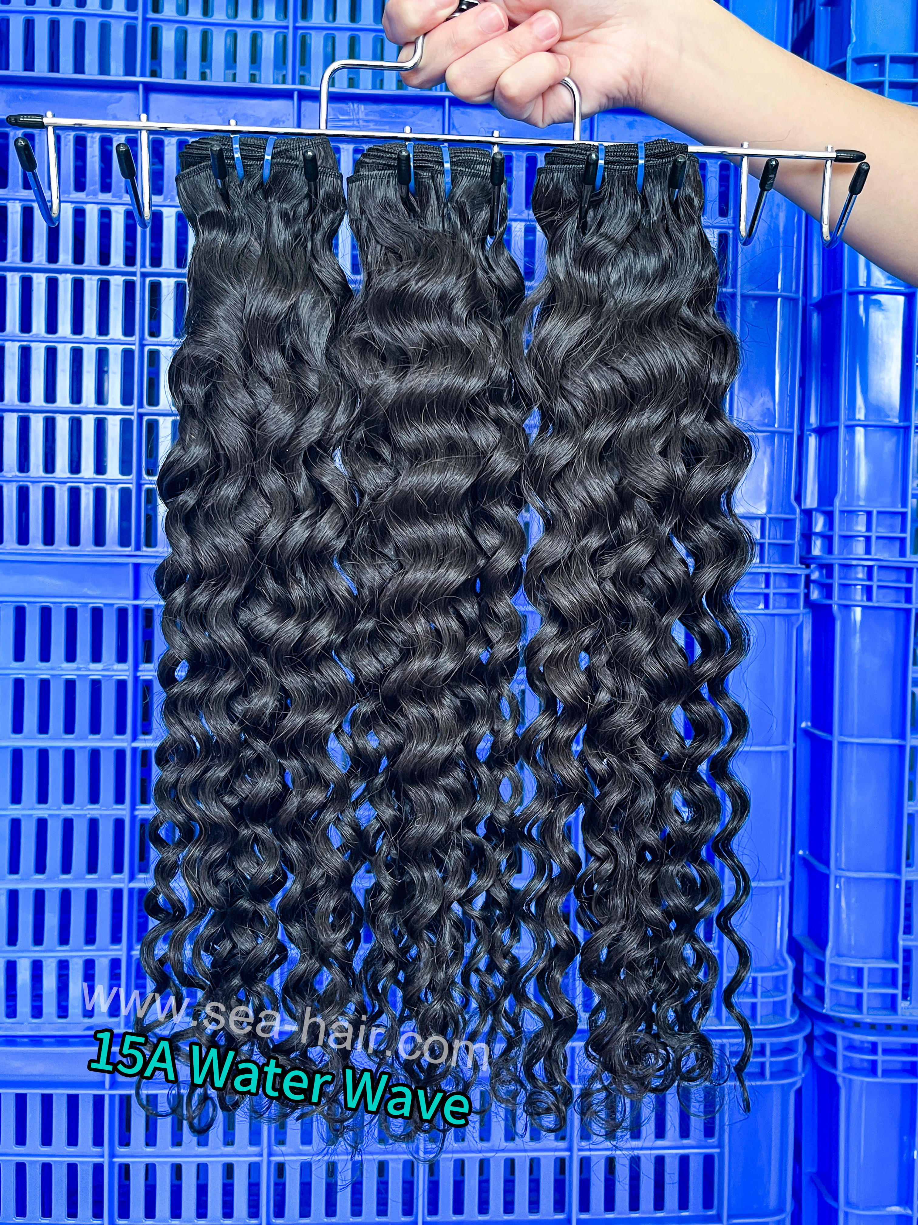 SEA Hair 15A Water Wave Virgin Human Hair 1/3/4 Bundles Deal