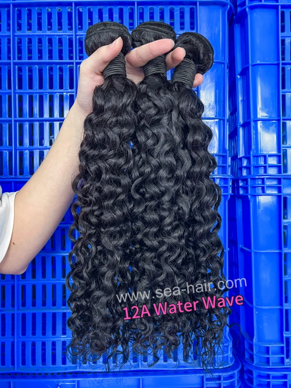 SEA Hair Water Wave 12a Mink Hair 1/3/4 Bundles Deal