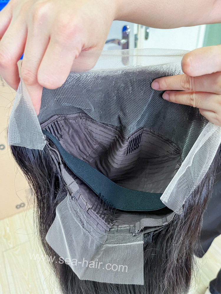 Sea Hair Raw Southeast Asian Straight Hair 4x4/5x5/6x6/13x4/13x6 HD And Transparent Wig