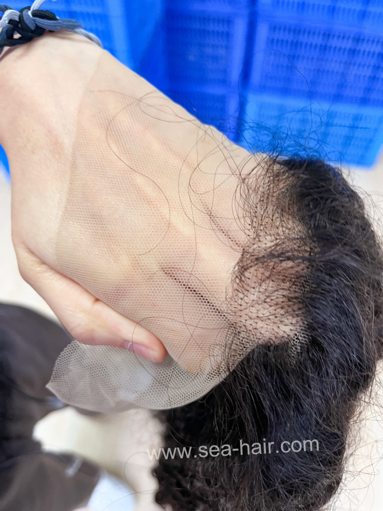 SEA Hair Jerry Curly 4x4/5x5/6x6/13x4/13x6 HD And Transparent 12A Mink Hair Customize Wigs