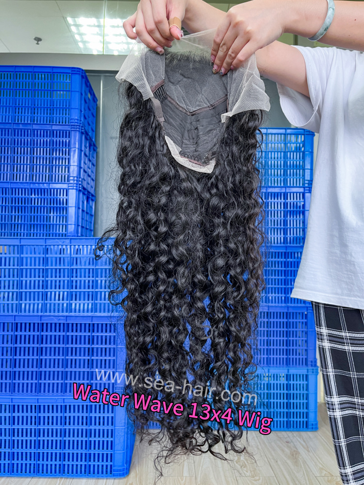 Water Wave 5x5/13x4/13x6 HD And Transparent Pre-made Lace Wigs SEA Hair