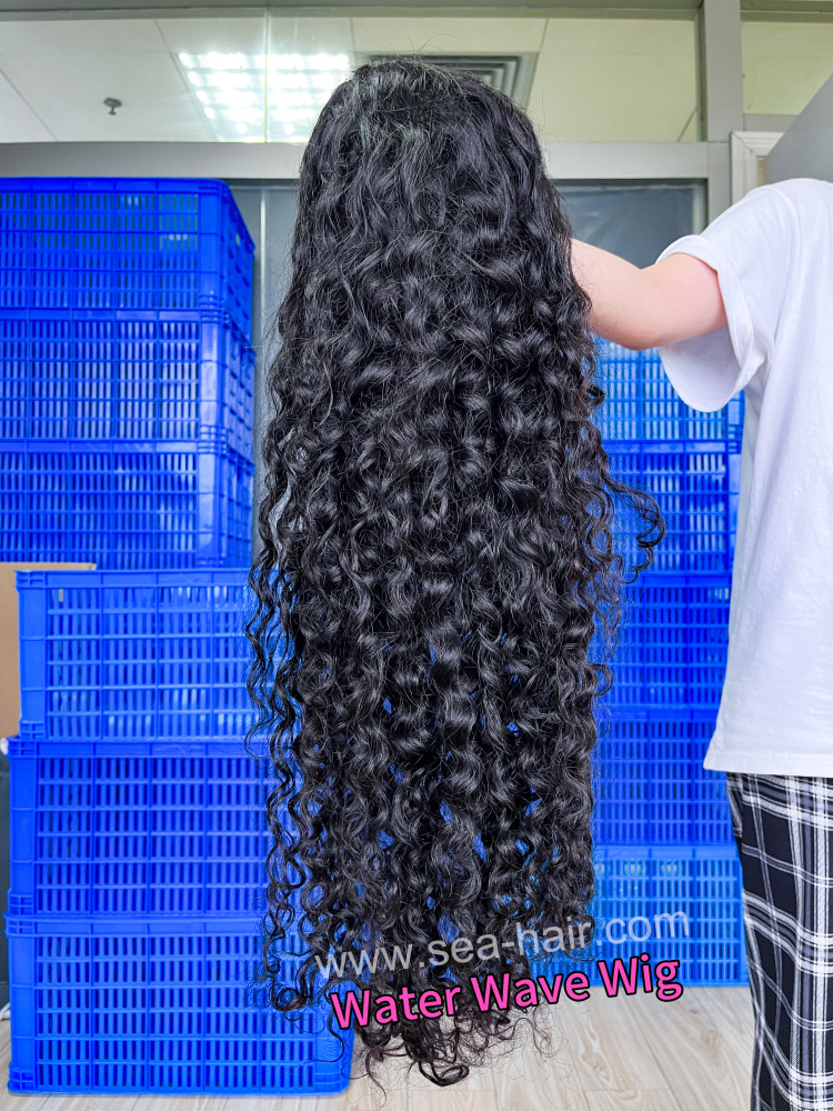 SEA Hair 12A Mink Hair 4x4/5x5/6x6/13x4/13x6 HD And Transparent Water Wave Customize Wigs