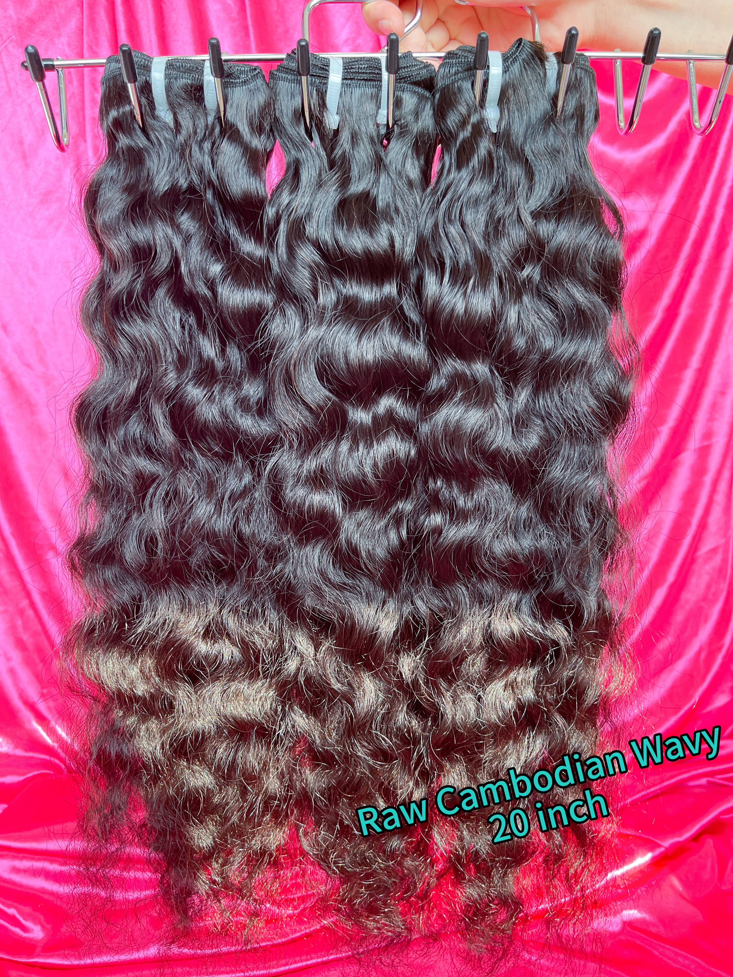 Southeast Asia Raw Hair Sample 3 Bundles Sea Hair Free Shipping & Gifts