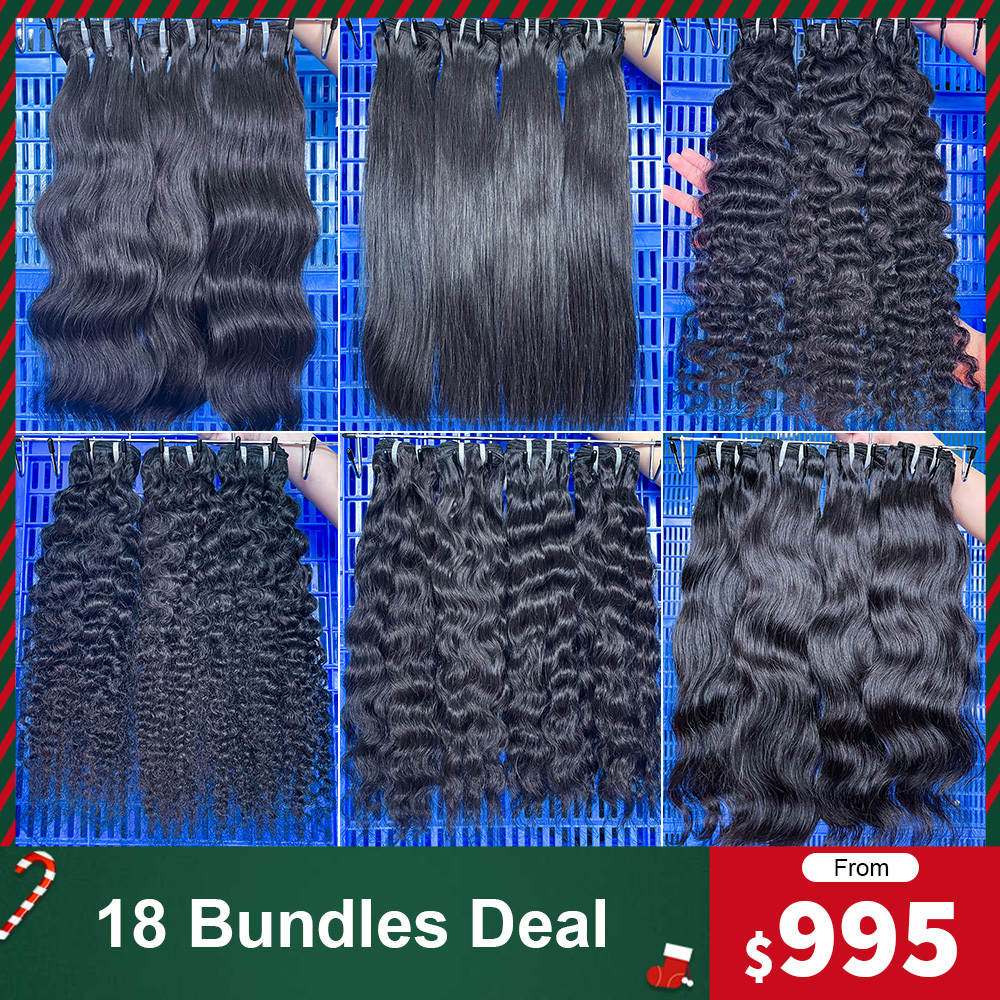 SEA Hair Southeast Asia Wholesale Bundles Deal 18 Pcs