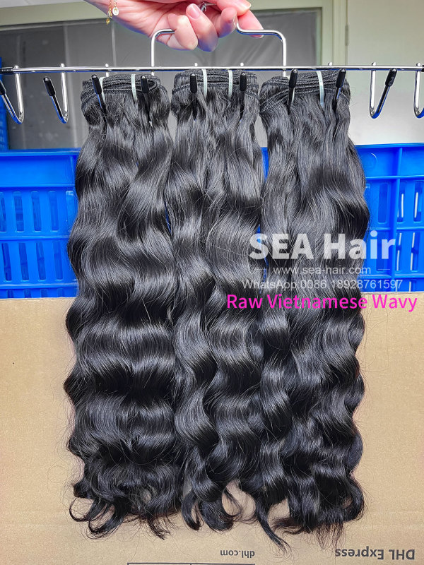 Raw Southeast Asia Hair Vietnamese Wavy 1/3/4 Bundles Deal Sea Hair