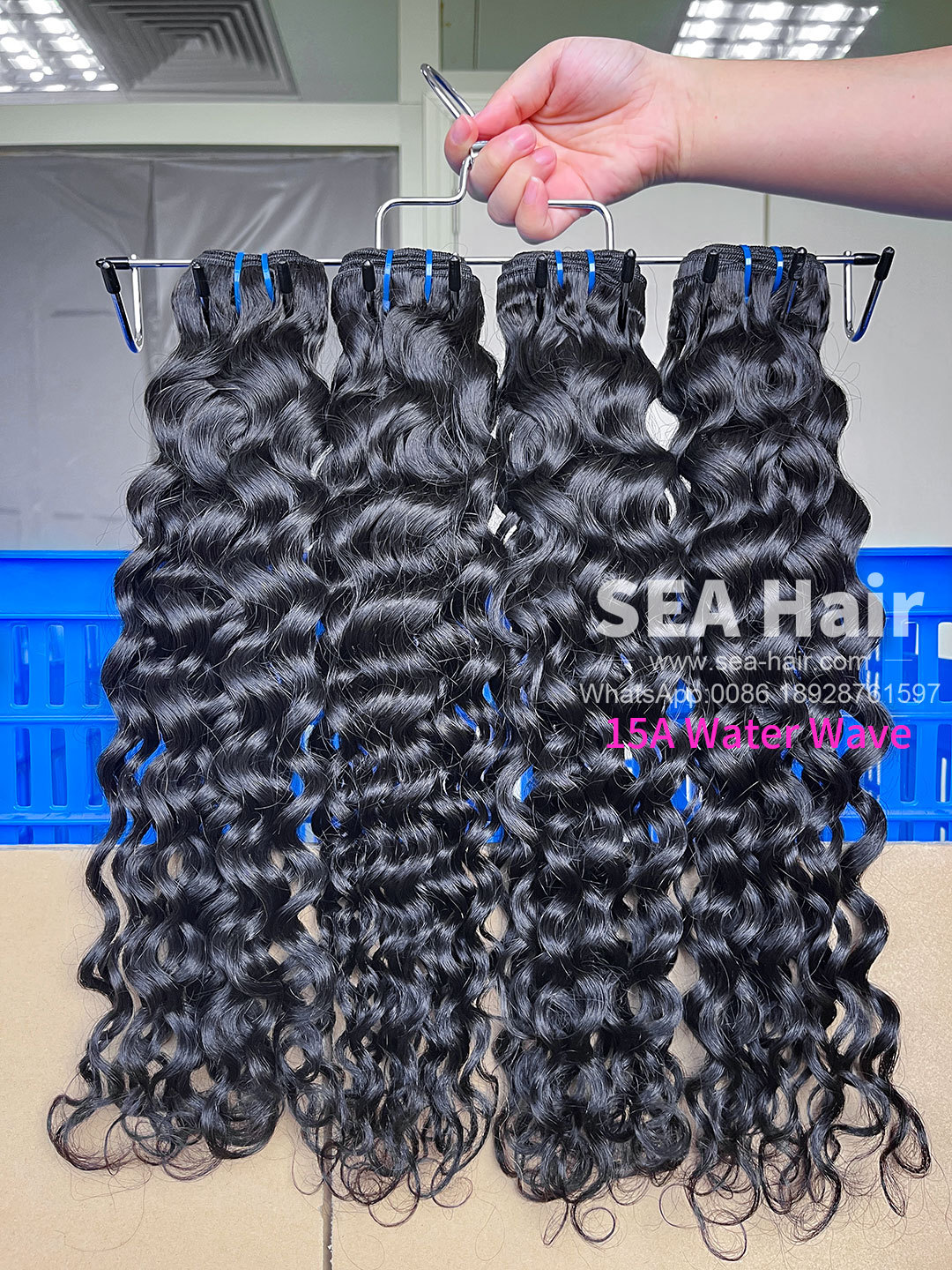 SEA Hair 15A Water Wave Virgin Human Hair 1/3/4 Bundles Deal