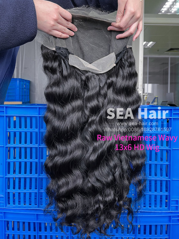 Southeast Asian Vietnamese Wavy SEA Hair 4x4/5x5/6x6/13x4/13x6 HD And Transparent Wig