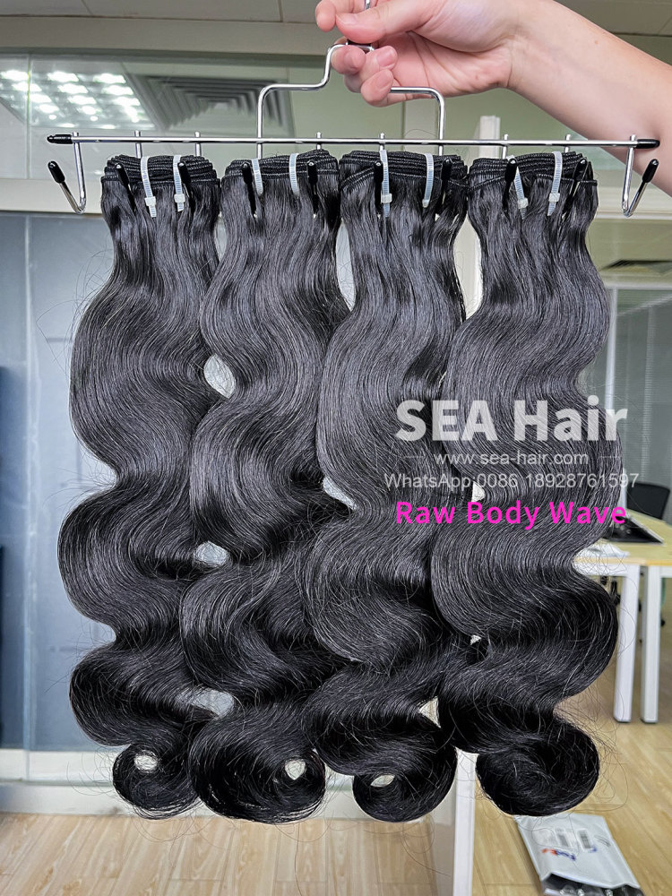 Raw Body Wave Southeast Asia Hair 1/3/4 Bundles Deal Sea Hair