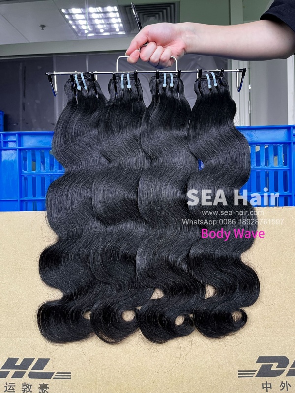 SEA Hair Luxury Body Wave Hair 1/3/4 Bundles Deal