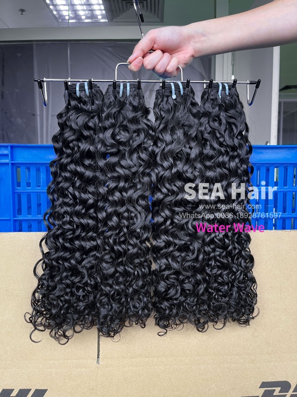 SEA Hair Full Water Wave Luxury Hair 1/3/4 Bundles Deal