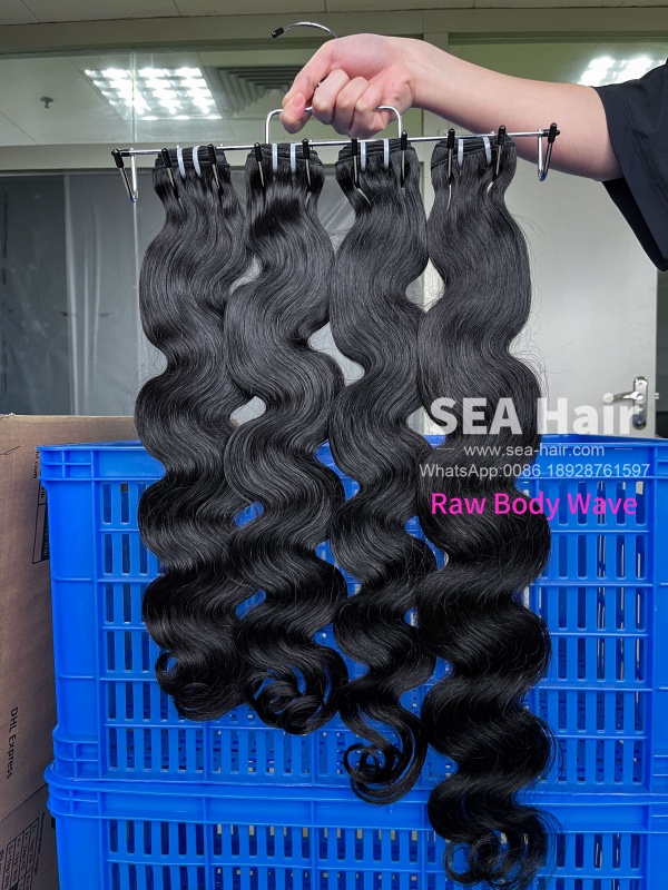 Raw Body Wave Southeast Asia Hair 1/3/4 Bundles Deal Sea Hair