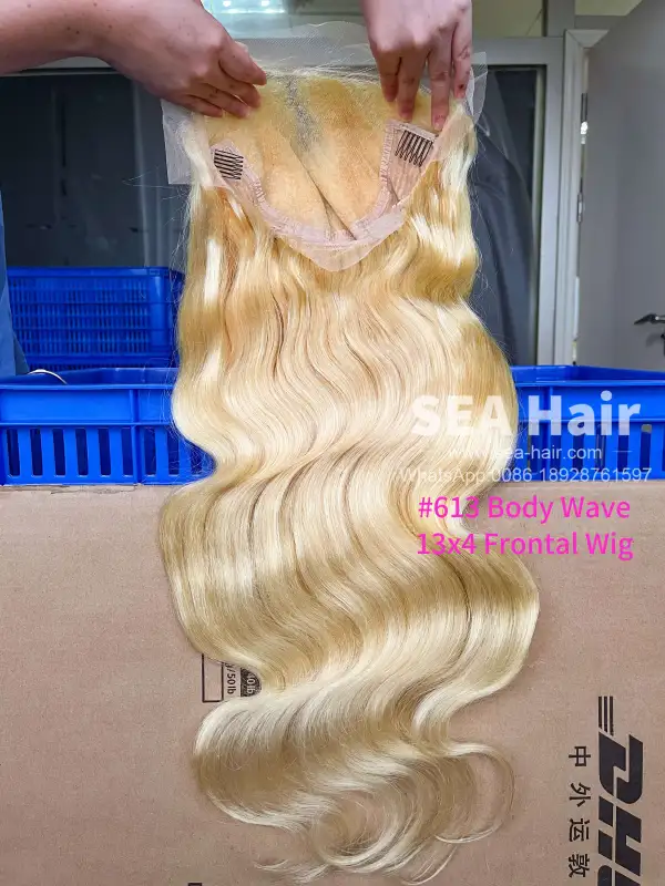 SEA Hair #613 Body Wave 13x4  And Full Lace Transparent Pre-made Lace Wigs