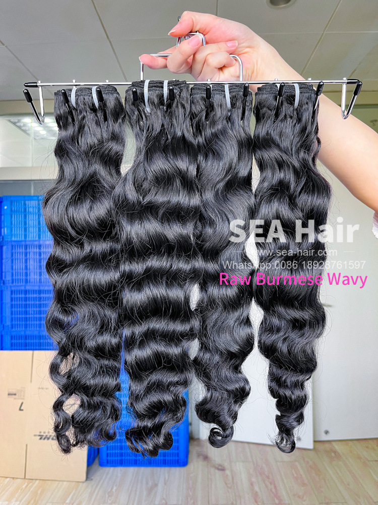 Southeast Asia Raw Hair Mix Textures Wholesale 6 Bundles Deal
