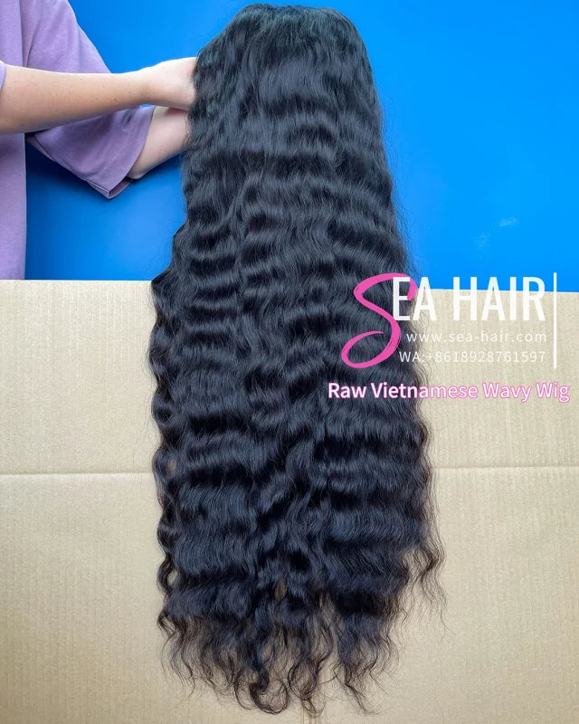Southeast Asian Vietnamese Wavy SEA Hair 4x4/5x5/6x6/13x4/13x6 HD And Transparent Wig