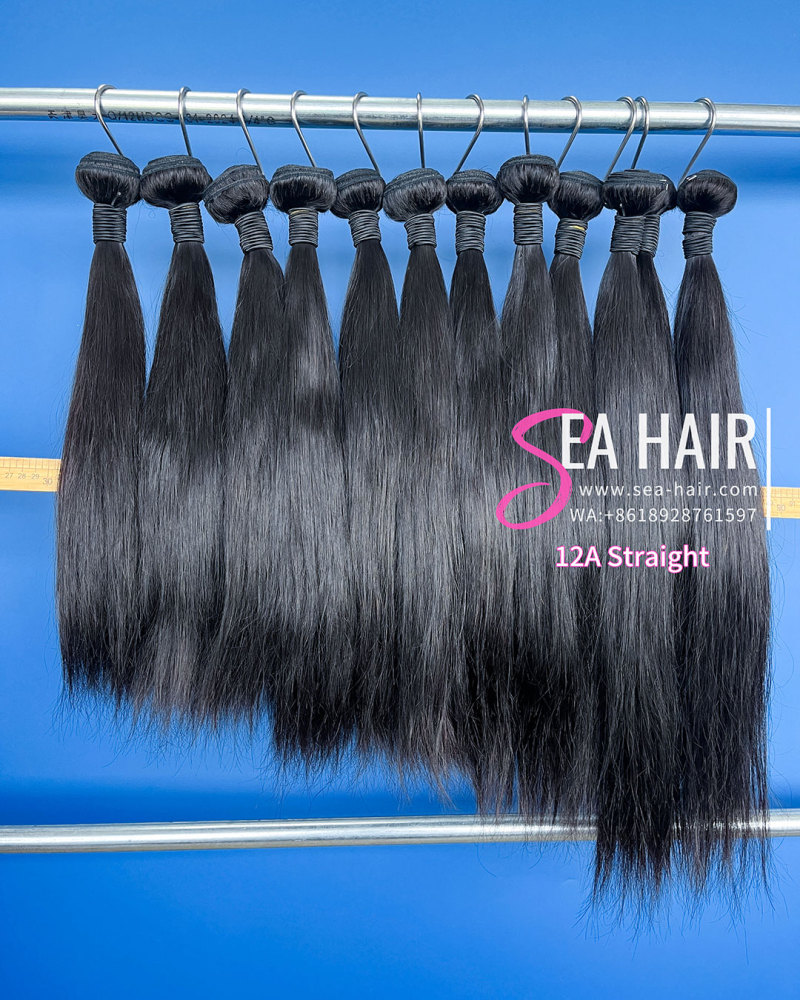 SEA Hair Straight 12a Mink Hair 1/3/4 Bundles Deal