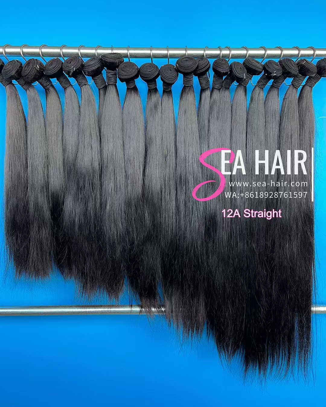 SEA Hair Straight 12A Mink Hair 1/3/4 Bundles Deal