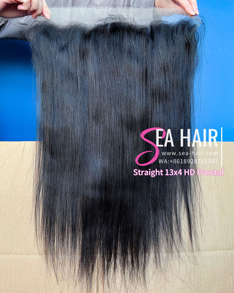 SEA Hair 12A Straight Mink Hair 4x4/5x5/6x6/13x4/13x6 HD & Transparent Closure/Frontal