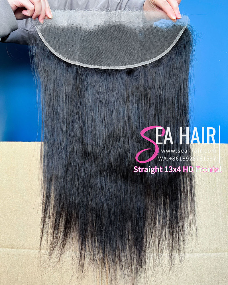 SEA Hair 12A Straight Mink Hair 4x4/5x5/6x6/13x4/13x6 HD & Transparent Closure/Frontal