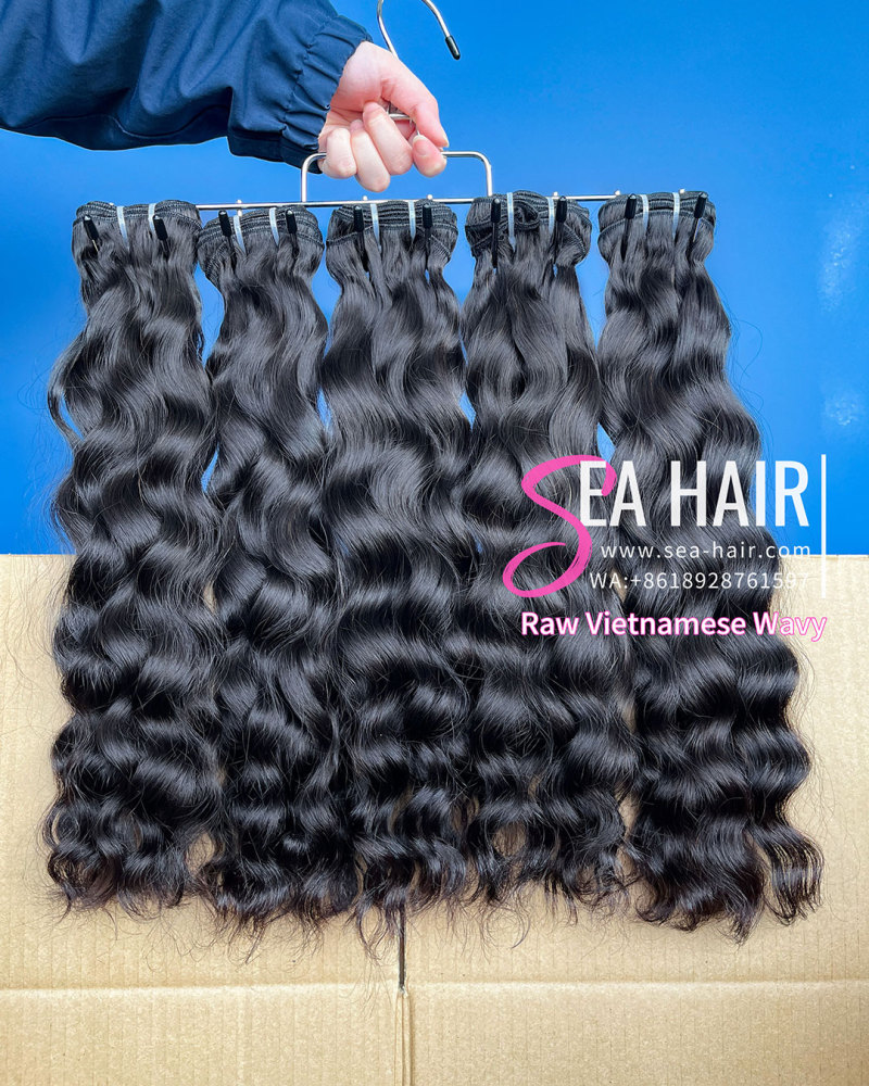 Raw Southeast Asia Hair Vietnamese Wavy 1/3/4 Bundles Deal Sea Hair