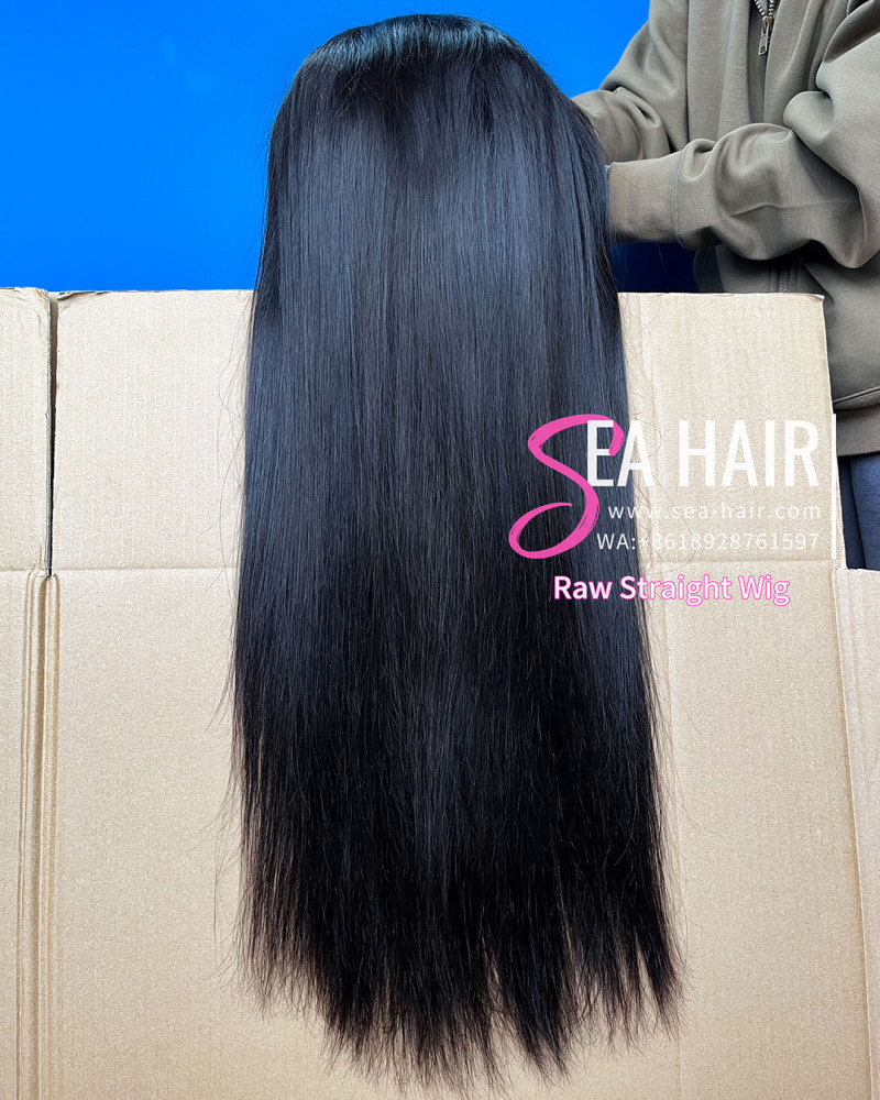 Sea Hair Raw Southeast Asian Straight Hair 4x4/5x5/6x6/13x4/13x6 HD And Transparent Wig