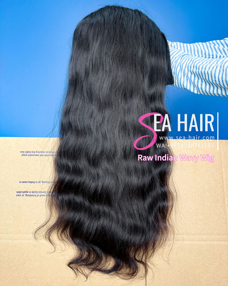 Sea Hair Raw Southeast Asian Indian Wavy Headband Wig