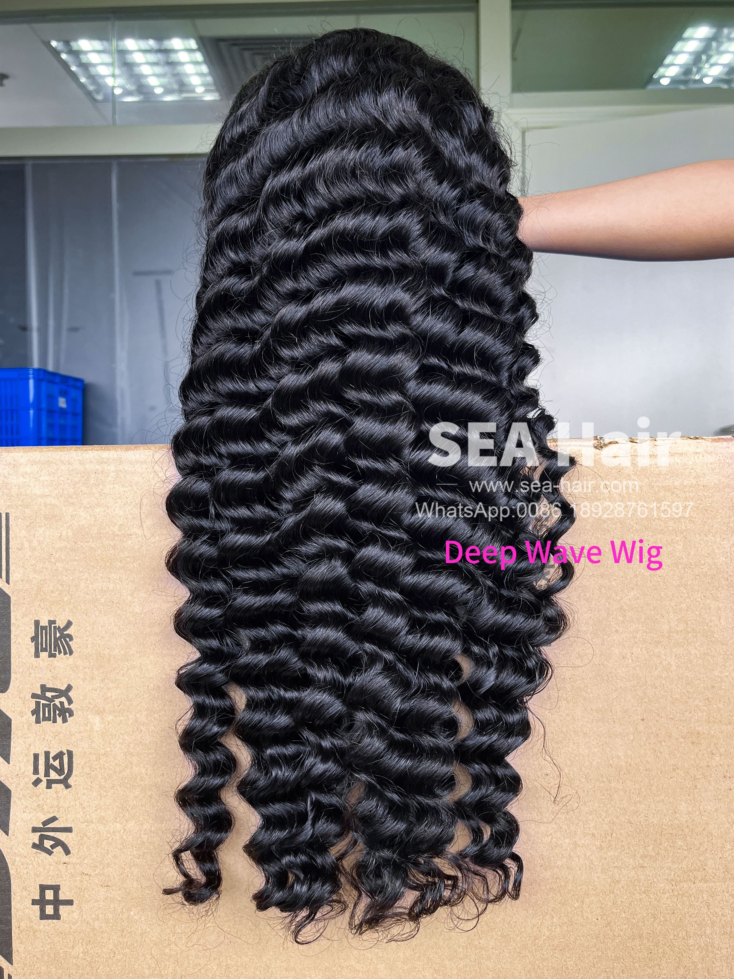 Sea Hair 12a Mink Human Hair 5x5 HD Lace Closure Wig Deal Aug.8th to Aug.30th