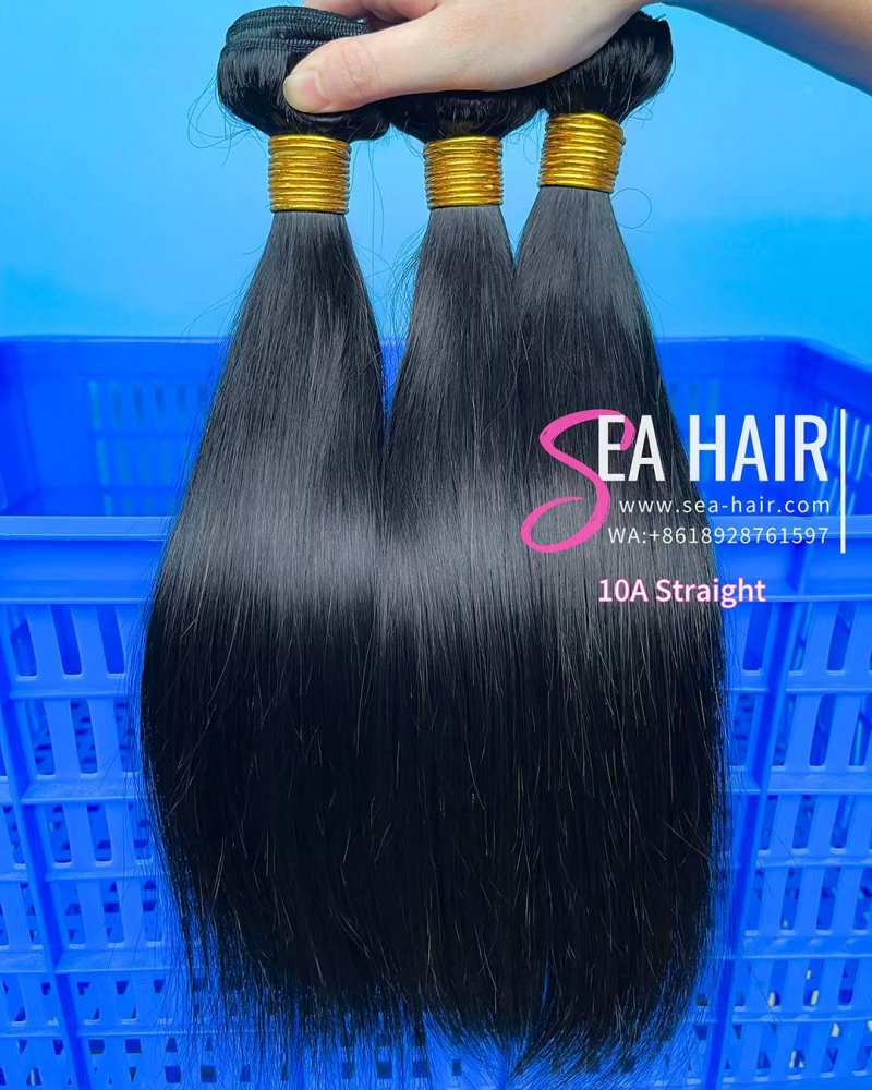 10A Grade Mink Hair Straight 1/3/4 Bundles Deal SEA Hair