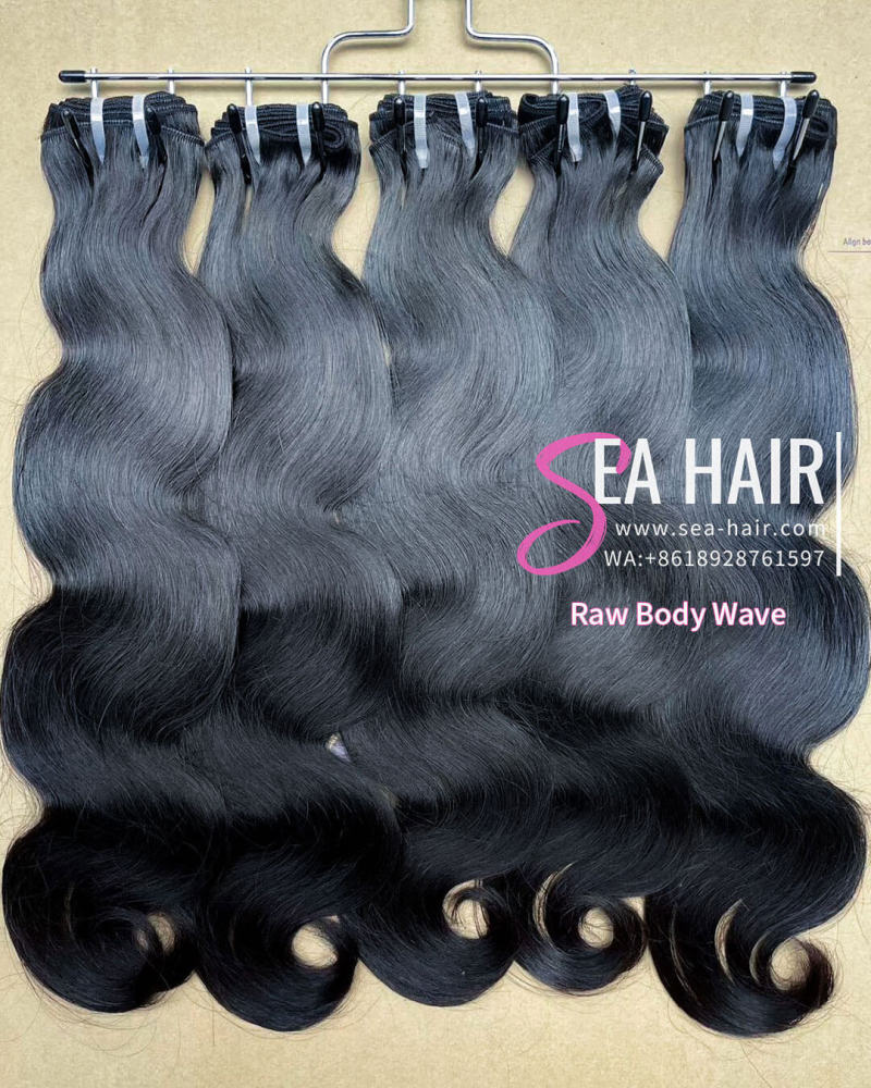 Raw Body Wave Southeast Asia Hair 1/3/4 Bundles Deal Sea Hair