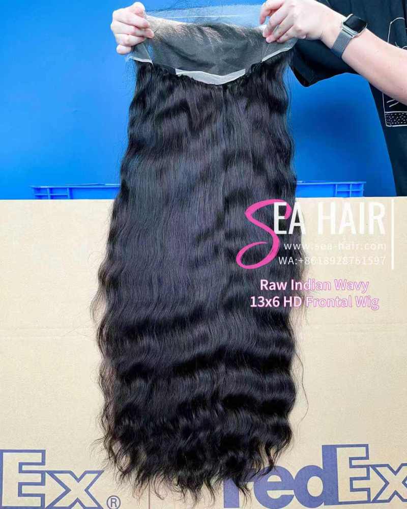 Southeast Asian Indian Wavy SEA Hair 4x4/5x5/6x6/13x4/13x6 HD And Transparent Wig