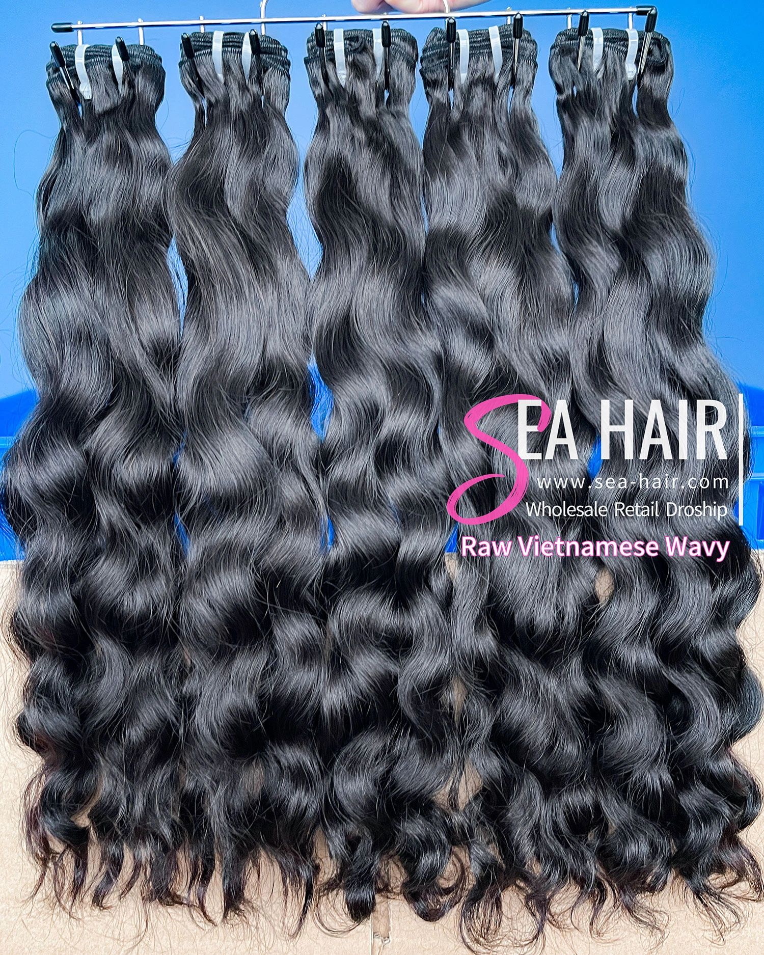 Raw Southeast Asia Hair Vietnamese Wavy 1/3/4 Bundles Deal Sea Hair