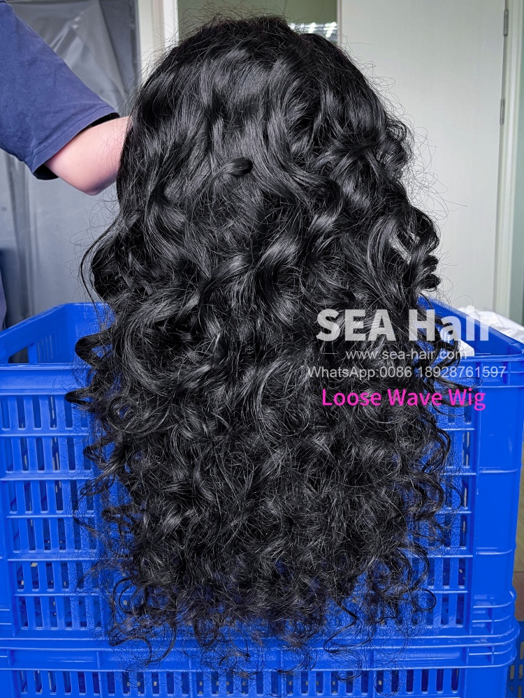 SEA Hair Loose Wave 2x6/4x4/5x5/6x6/13x4/13x6/360 HD And Transparent Wig
